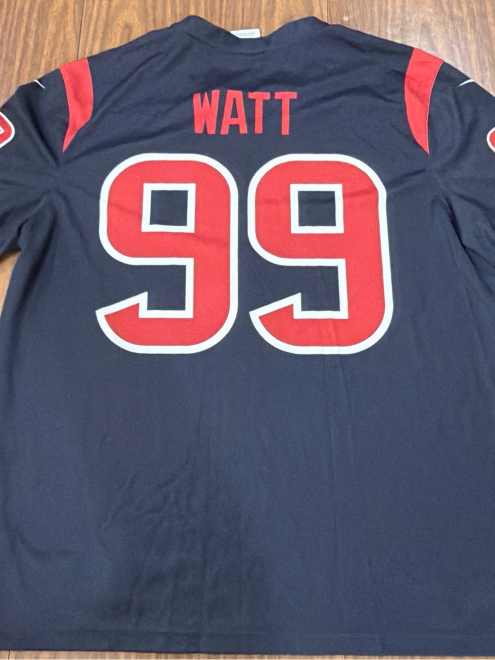 JJ Watt Houston Texans Nike Dri-Fit Color Rush Jersey #99 NFL Footbal Sz XL
